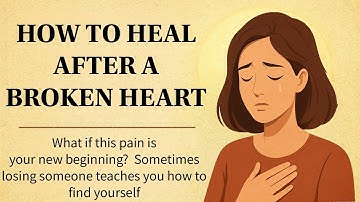 How to heal after a broken heart || Learn English Through Story  || English Listening Practice