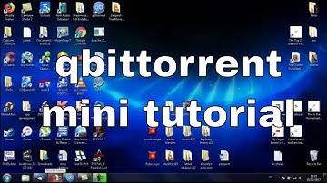 qbittorrent - mini tutorial -  free open source torrent client