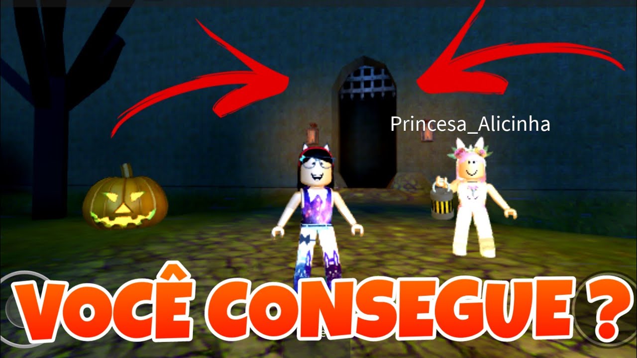 Roblox: ESCAPAMOS DO LABIRINTO DO TERROR NA NOVA ATUALIZAÇÃO DE HALLOWEEN  😮🕸!! (Pizza Place) 