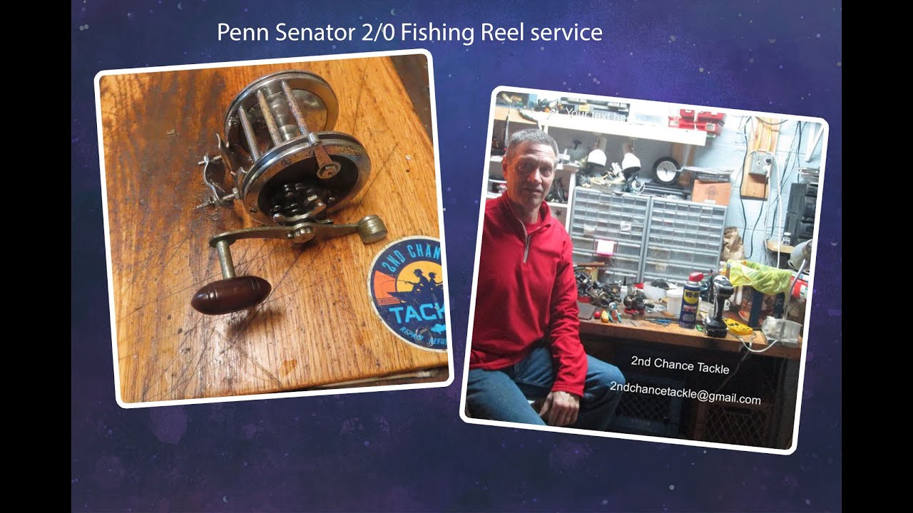 Penn SENATOR 2/0 リール Rare Penn Senator 2/0 Fishing Reel Restoration | Inshore Fishing