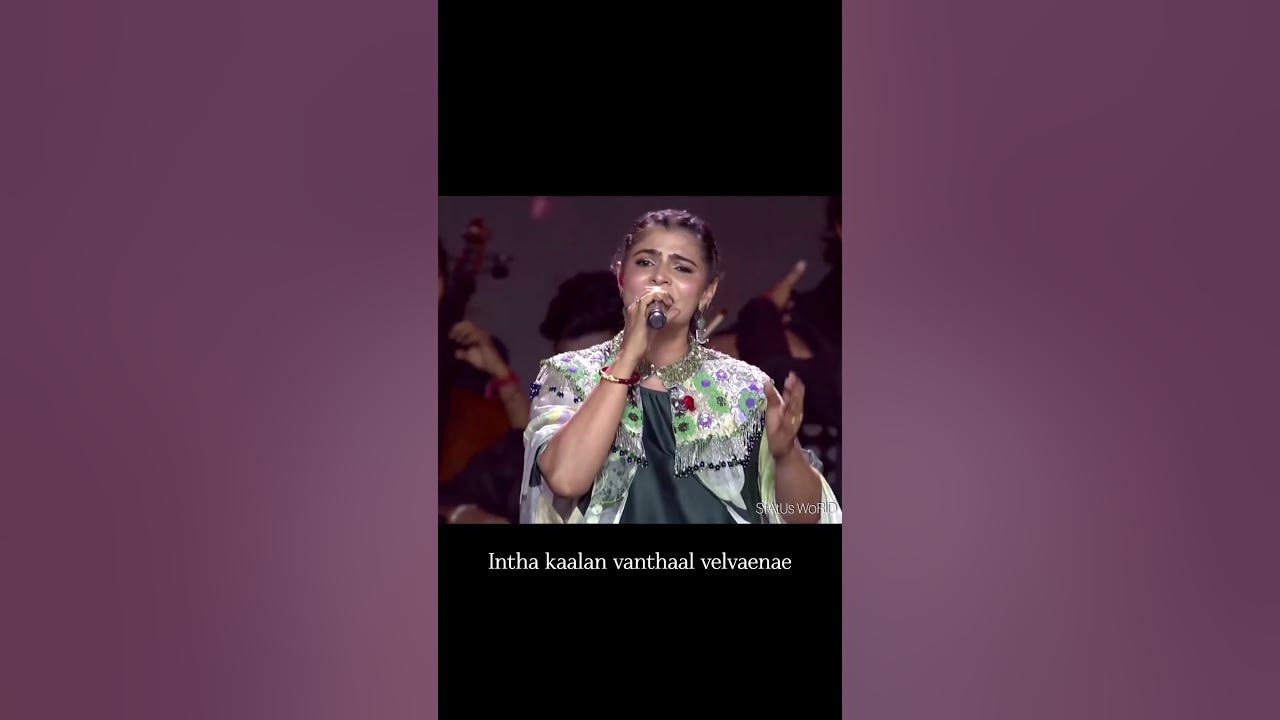Muththa Mazhai ♥️ Lyrics #trending #song #tamil #tamilsong #chinmayee #new #reels #lyrics #love