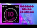 Voodoo Child strings: Fender Bullet-ends - pretty sweet!