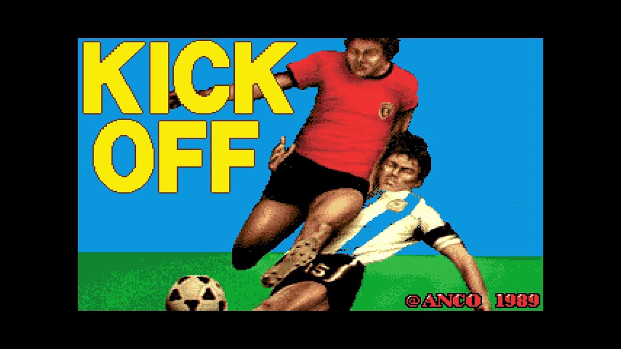 Kick Off (Amiga) – Écran-titre (PAL) – 1080p