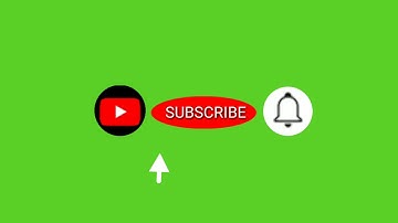 Youtube Animated Green Screen Subscribe Button with Bell Icon Sound Tan Tan । Click Subscribe Button