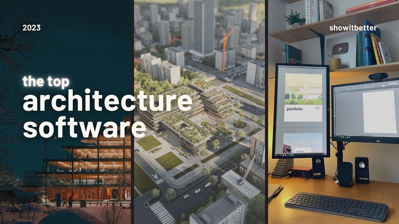 ⁣Software for architects in 2023 (explained in 3 levels)