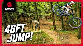 Finding The UK's Biggest Jump Line pt.1 | Wind Hill Bike Park