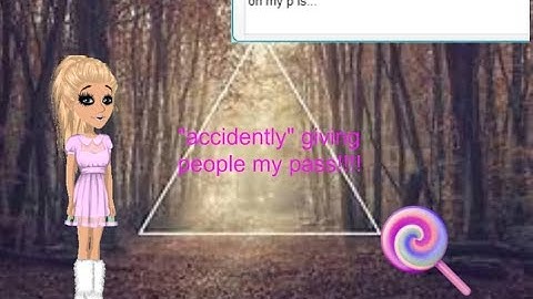 "Accidently" giving people my password!! MSP