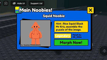 How To Get Squid Noobie | Find The Noobies Morph
