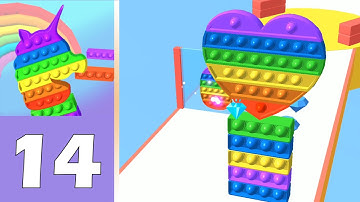 Fidget Rush (IOS, Android) NEW UPDATE Gameplay Walkthrough All Levels (Level 14) #Shorts