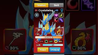 Big tanker crystalwing full mutation secret evo #roblox #catchamonster