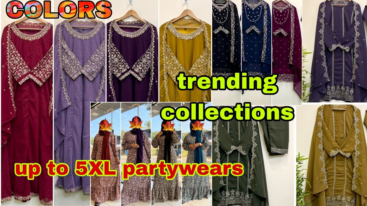 WESTERN COLLECTION, UP TO 5XL PARTYWEARS, GOWNS ...