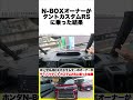 ダイハツタントカスタムRSに現行N-BOXカスタムターボオーナーが試乗した結果