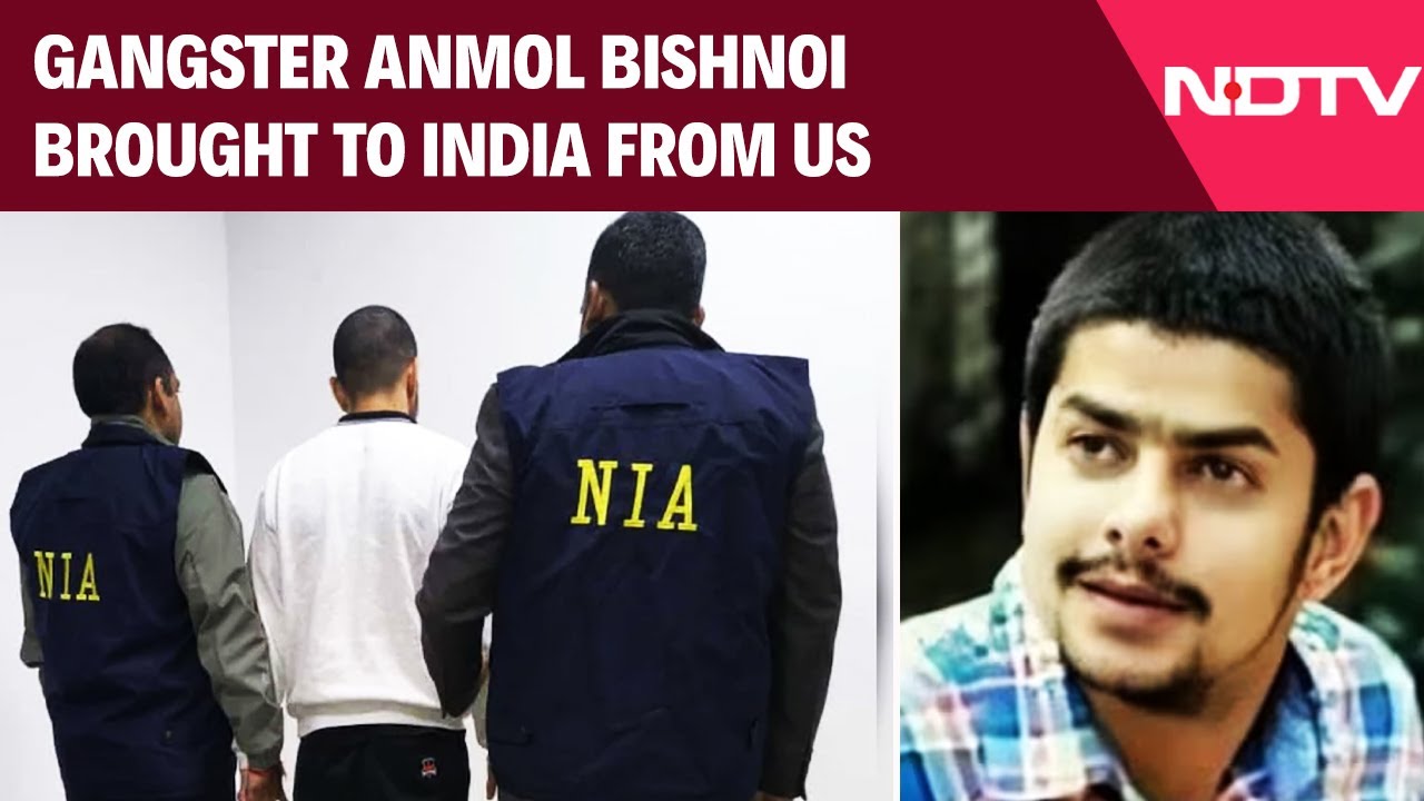 Anmol Bishnoi | NCP Leader Baba Siddique's Murder Accused Anmol Bishnoi Brought To India From US
