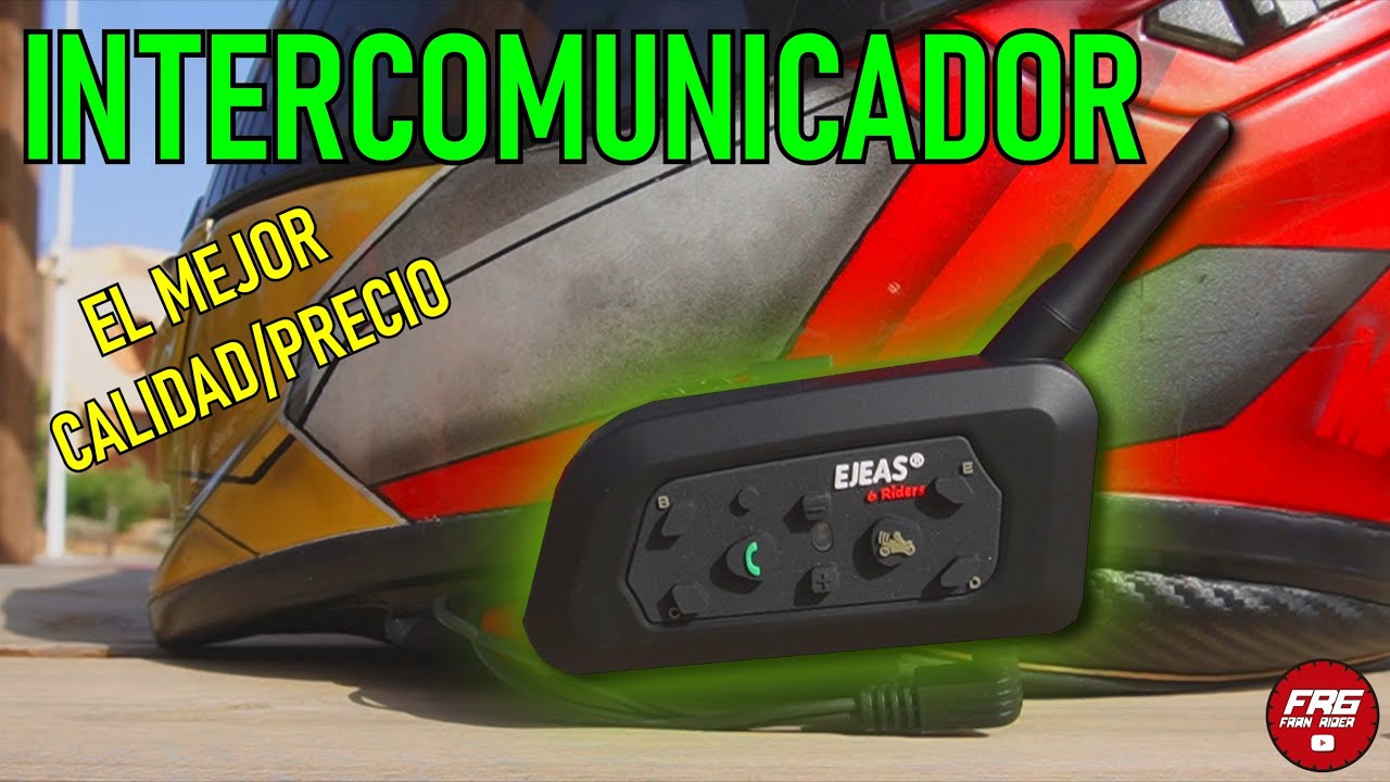 PROBAMOS NUEVOS INTERCOMUNICADORES / INTERCOMUNICADOR PARA 6 MOTEROS / INTERCOMUNICADOR  MOTO 