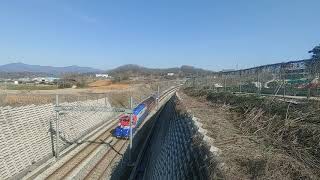 전주역에서 동산역으로 향하는 7400호대 무궁화호 용산행 #1510열차