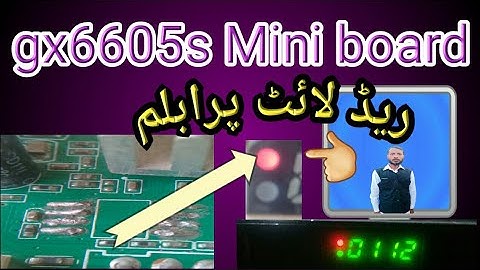 gx6605s f1f2 dish receiver red light problem Urdu Hindi#gx6605s#f1f2