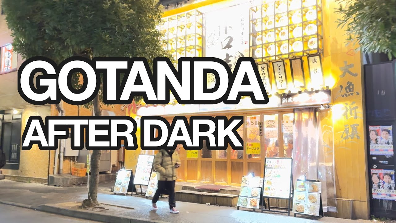 Gotanda After Dark 🇯🇵 | Tokyo’s Hidden Side & Cheap Yakitori