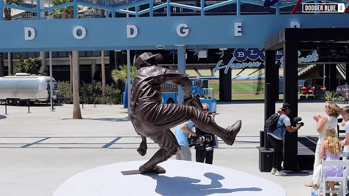 Sandy Koufax Statue Ceremony At Dodger Stadium: Tr...