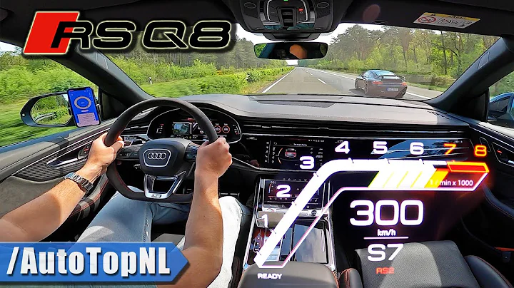 AUDI RSQ8 300KM/H TOP SPEED on AUTOBAHN [NO SPEED LIMIT] by AutoTopNL