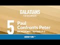 Paul Confronts Peter (Galatians 2) – Mike Mazzalongo | BibleTalk.tv