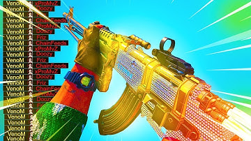 THIS is why you use the UNSTOPPABLE AK-47... DOUBLE NUKE! (BEST AK-47 CLASS SETUP) - COLD WAR