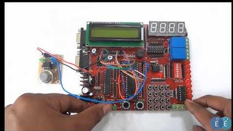 Interfacing GAS Sensor(ADC) to AVR Controller