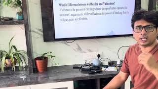 Difference between Validation and verification in CSV