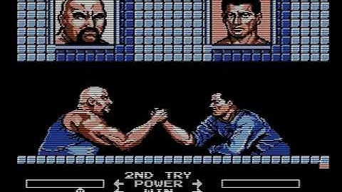 Nintendo NES Track & Field II Game (Intro)