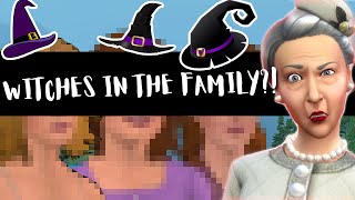 Agnes Crumplebottom's Supernatural Side of the Family | The Sims Lore (TS3 Supernatural)