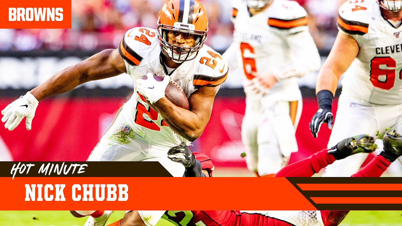 Nick Chubb Leads the NFL in Rushing Yards Browns Hot Minute YouTube