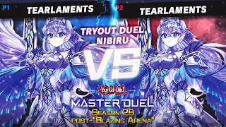 Tearlaments vs Tearlaments - Tryout Duel: Nibiru, the Primal Being [Yu-Gi-Oh! Master Duel]