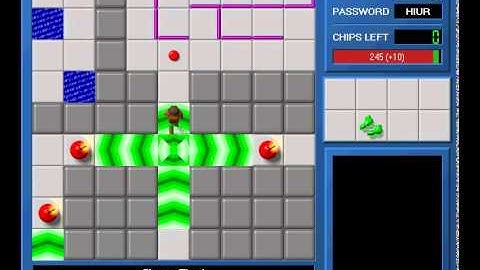 CCLP1 level 145 solution - 235 seconds