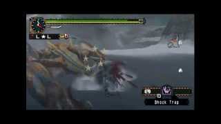 MHFU/MHP2G ~ Sinking Feeling ~ Challenge ~ Tigrex with 1*Equip ~ 3:13