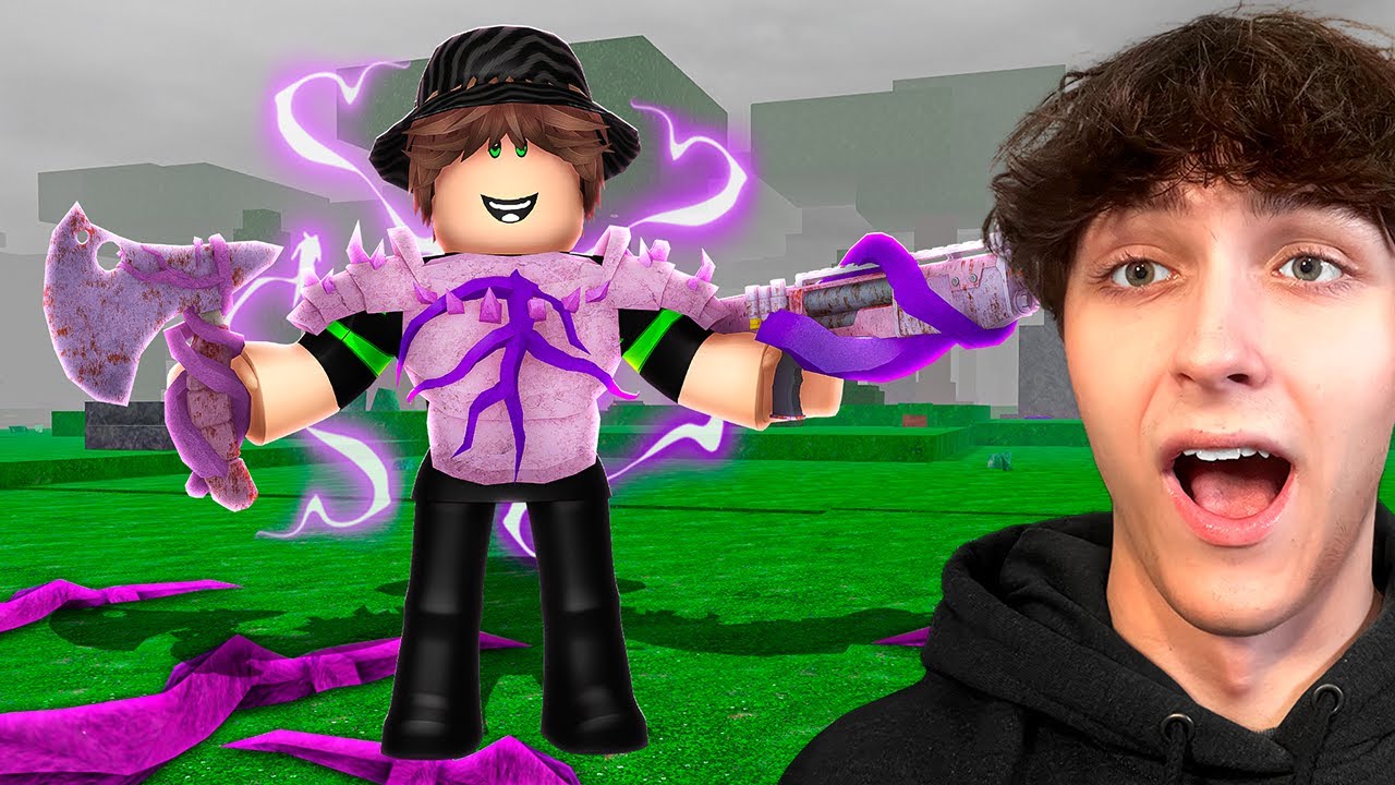 Only Using CORRUPTED Weapons in 99 Nights!