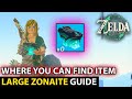 How to get rare large zonaite item location guide in zelda tears of the kingdom totk