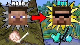 Ultimate&amp;Easy Ways to Transform from NOOB to PRO in Minecraft | Minecraft Animation