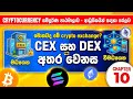 CEX vs DEX මොකක්ද හොදම | Free Cryptocurrency Course for Beginners in Sinhala