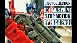 STOP MOTION: TRANSFORMERS JJ601 OPTIMUS PRIME (BOOTLEG OF H6003-6)