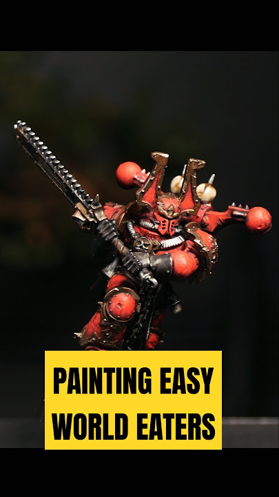 How to Paint Warhammer World Eaters (EASY TUTORIAL)