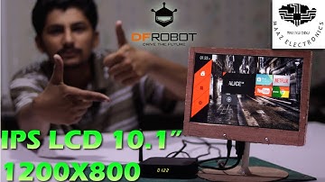 DFROBOT.COM Unboxing & Review IPS LCD Convert in to Smart TV Urdu, Hindi