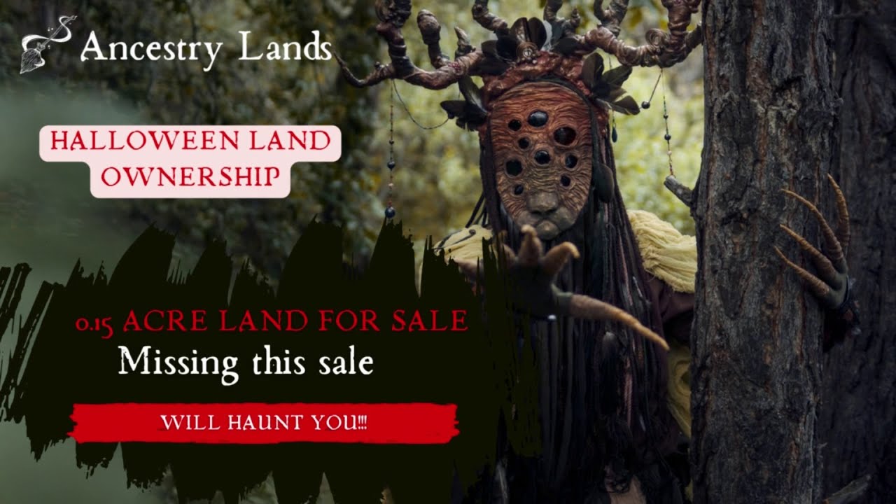 Missing this sale will Haunt You! Halloween Land Sale 0.15 acre near