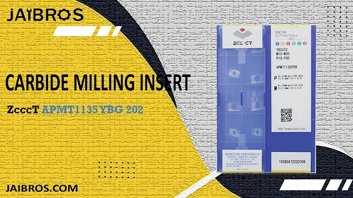 ZCCCT - Carbide Milling Inserts - Jaibros (CNC Machine Tools)