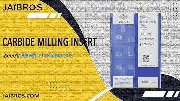 ZCCCT - Carbide Milling Inserts - Jaibros (CNC Machine Tools)