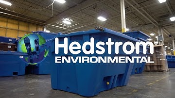 3 Yard Rear Load Commercial Dumpster | Hedstrom® Environmental