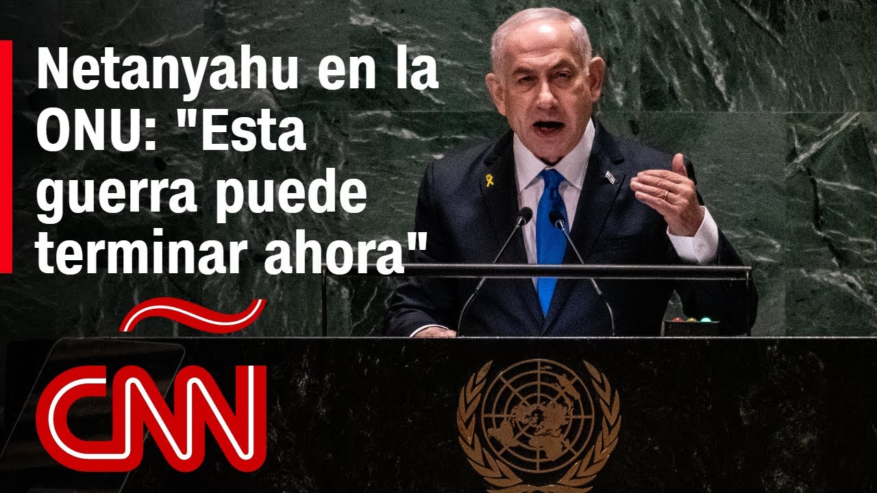 maxresdefault "Israel ha destruido la mayor parte de la maquinaria terrorista de Hamás", afirma Netanyahu en la ONU.