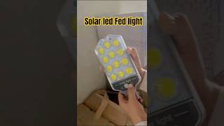solar led Fed light performance