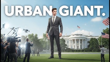 The Tall Man: Rise of an Urban Giant from (Washington) United States of America (AI Cinematic Movie)