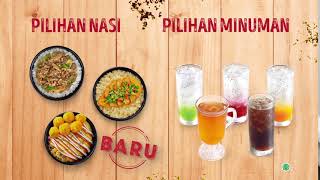 Paket Sensasi HEBAT, Hemat Banget dengan pilihan Menu Nasi baru