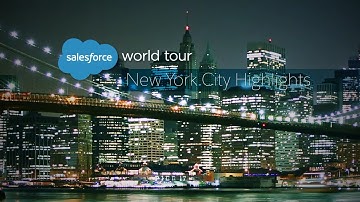 Salesforce World Tour New York Highlights in 60 Seconds | Salesforce