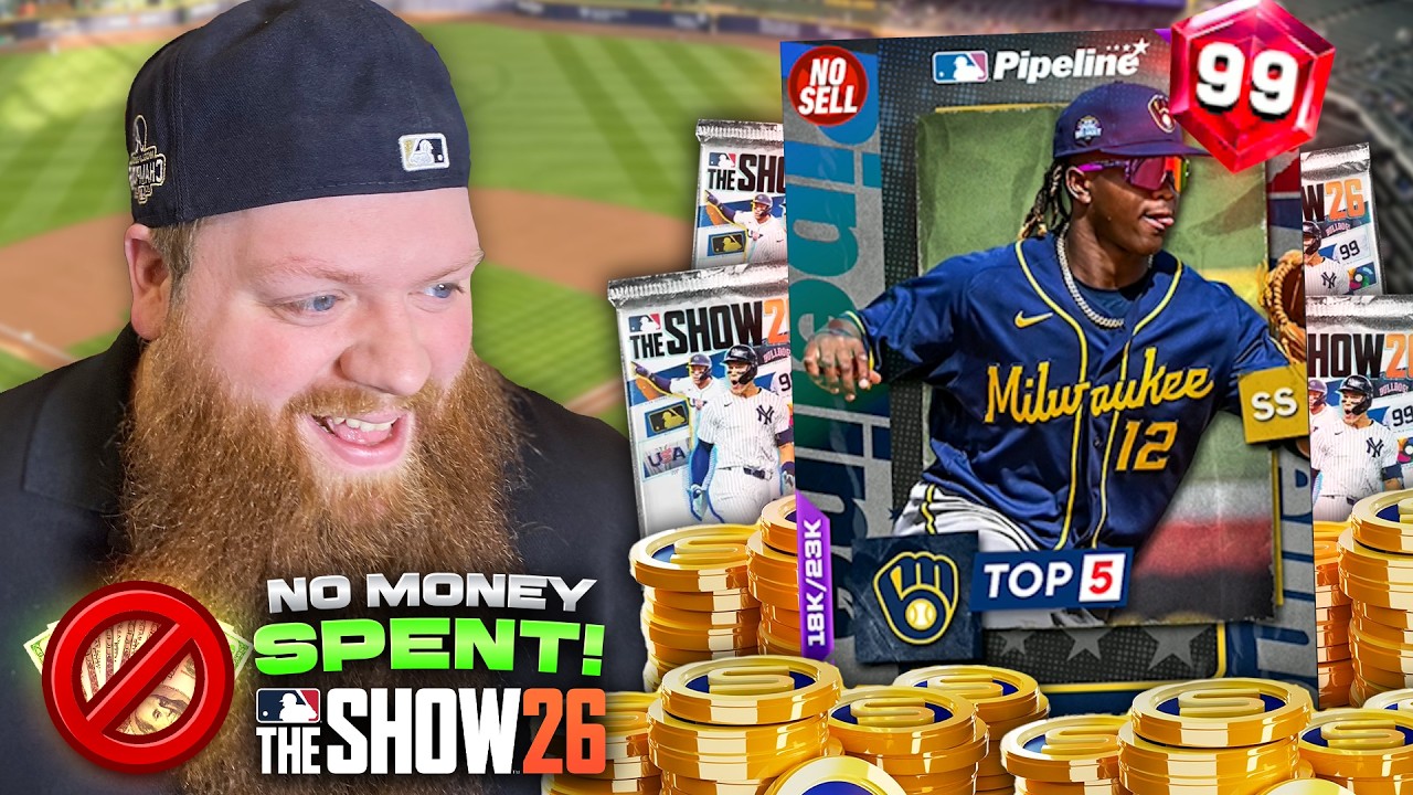 No Money Spent! I GOT THE NUMBER ONE PROSPECT IN BASEBALL! MLB The Show 26